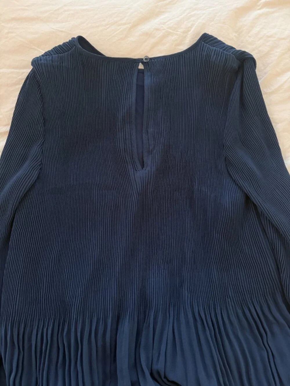 ARITZIA Wilfred Daydreamer Maxi Dress in Navy Blue NWOT